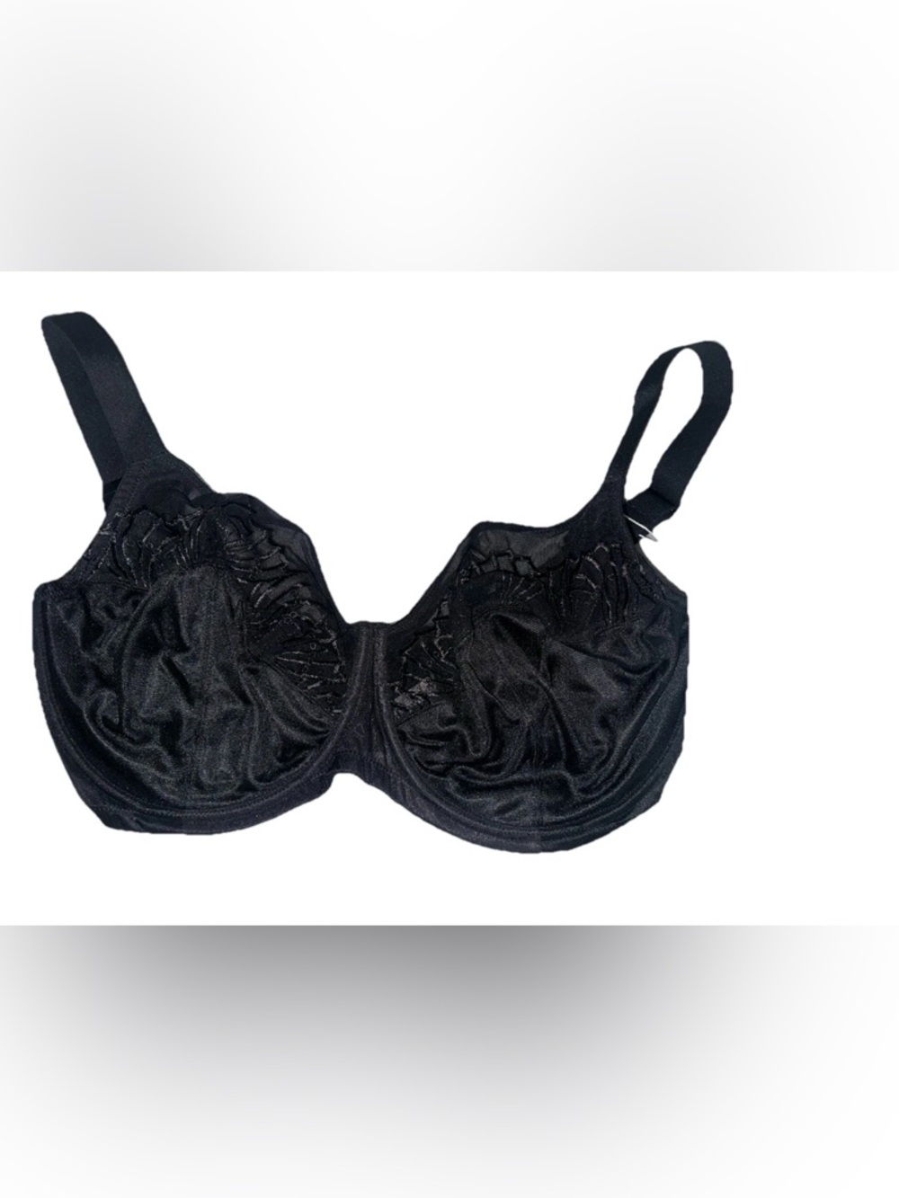 36I HSIA Black Full-Coverage Underwire Bra - Classic Support